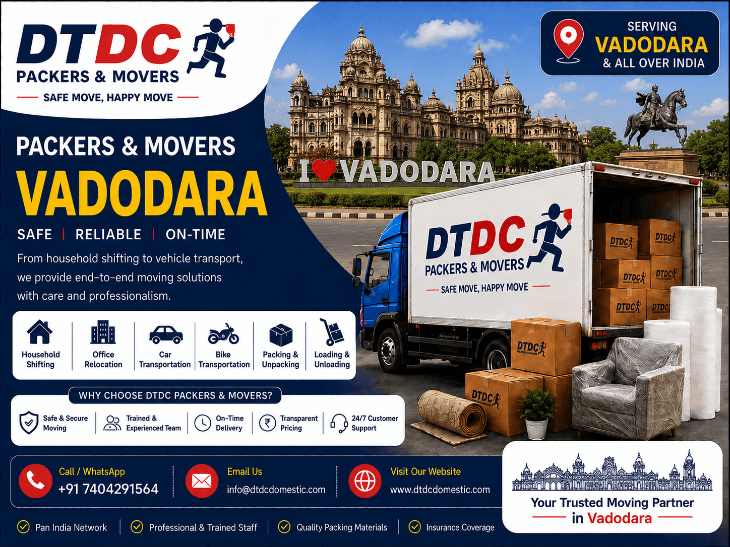 Packers and Movers Vadodara